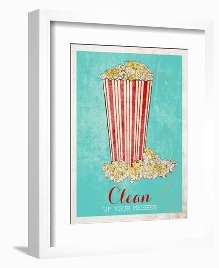 Clean Up Your Messes-SD Graphics Studio-Framed Art Print