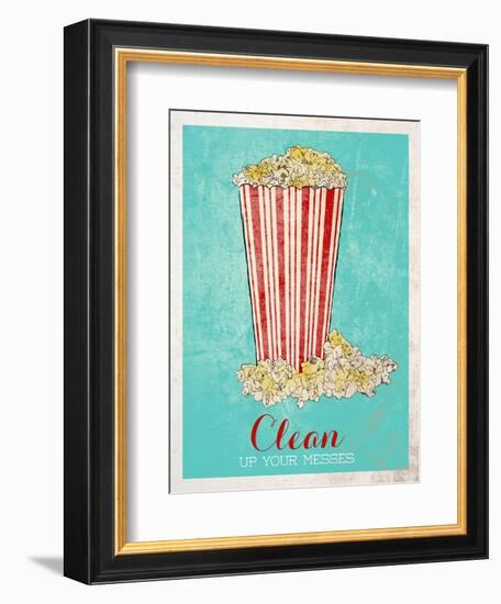 Clean Up Your Messes-SD Graphics Studio-Framed Art Print