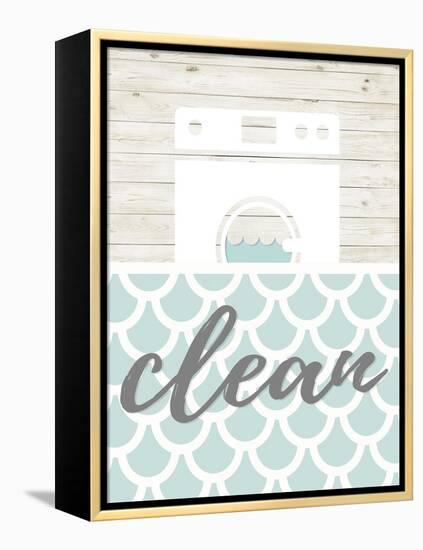 Clean-Sd Graphics Studio-Framed Stretched Canvas