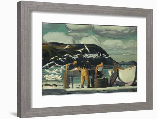 Cleaning Fish-George Wesley Bellows-Framed Premium Giclee Print