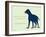 Cleanliness-Dog is Good-Framed Art Print