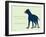 Cleanliness-Dog is Good-Framed Art Print