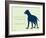 Cleanliness-Dog is Good-Framed Art Print