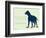 Cleanliness-Dog is Good-Framed Art Print