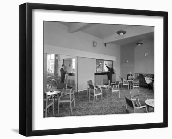 Clear Beer at the Miners Welfare, Swinton, South Yorkshire, 1960-Michael Walters-Framed Photographic Print