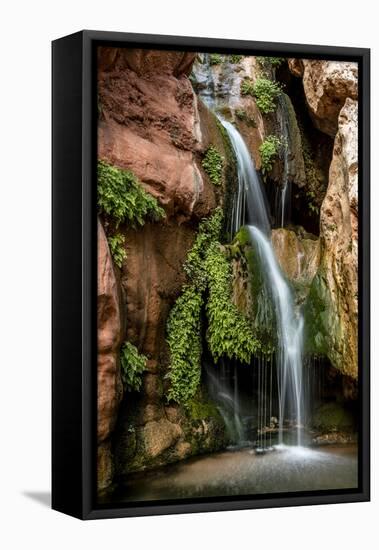 Clear Creek Falls. Clear Creek. Grand Canyon. Arizona. USA-Tom Norring-Framed Premier Image Canvas