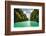 Clear Water in the Bacuit Archipelago, Palawan, Philippines-Michael Runkel-Framed Photographic Print