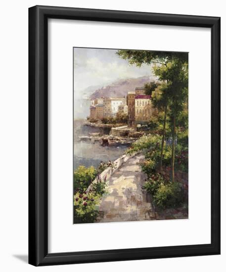 Clearing Fog-Peter Bell-Framed Art Print