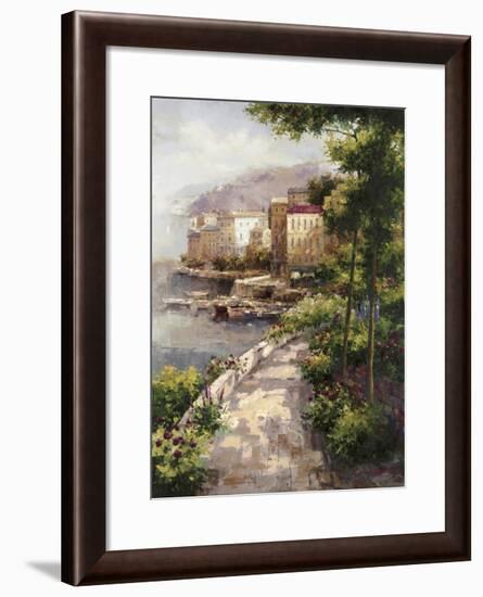 Clearing Fog-Peter Bell-Framed Art Print