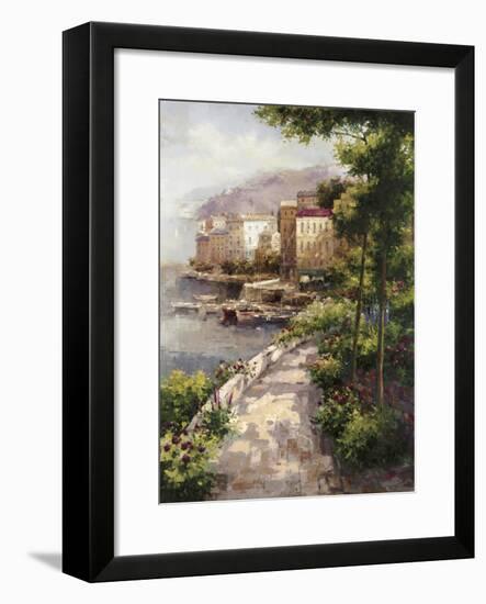 Clearing Fog-Peter Bell-Framed Art Print