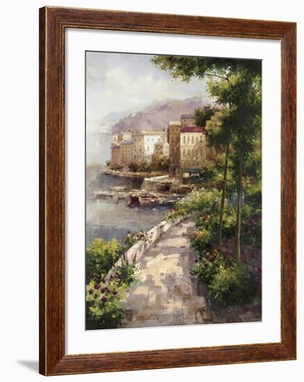 Clearing Fog-Peter Bell-Framed Art Print