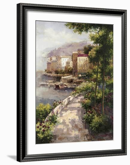 Clearing Fog-Peter Bell-Framed Art Print