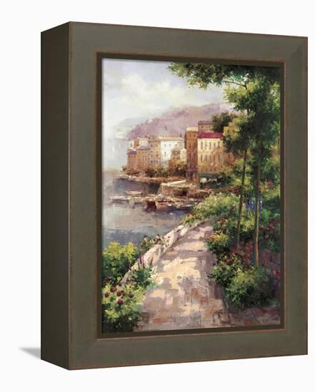Clearing Fog-Peter Bell-Framed Stretched Canvas