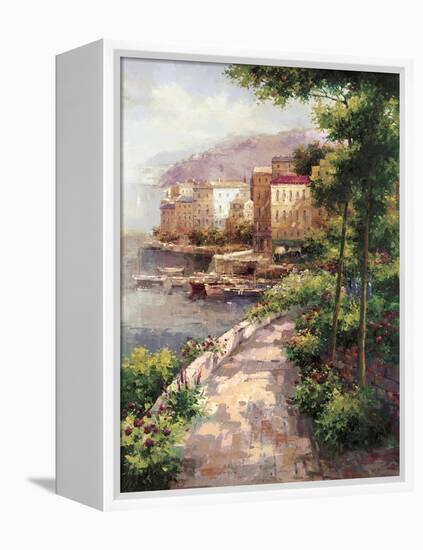 Clearing Fog-Peter Bell-Framed Stretched Canvas