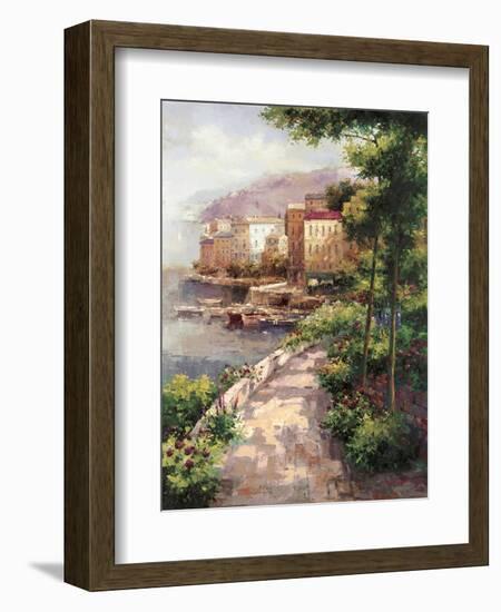 Clearing Fog-Peter Bell-Framed Art Print