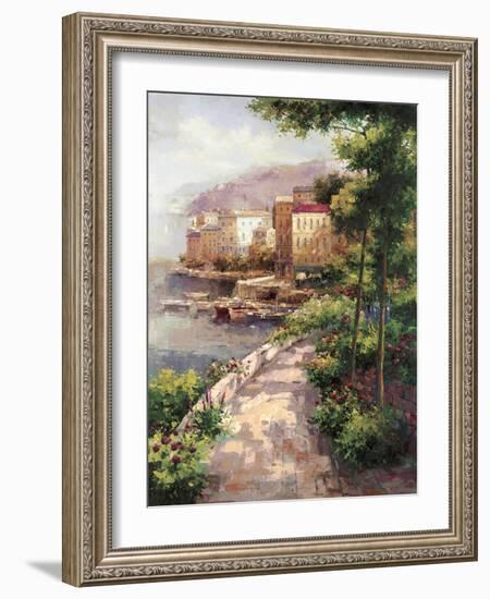 Clearing Fog-Peter Bell-Framed Art Print