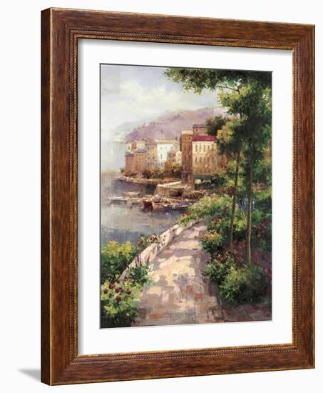 Clearing Fog-Peter Bell-Framed Art Print