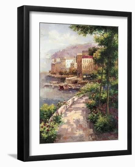 Clearing Fog-Peter Bell-Framed Art Print