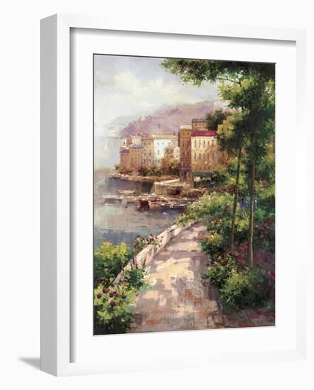 Clearing Fog-Peter Bell-Framed Art Print