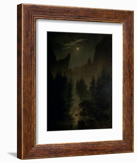 Clearing in the Forest-Caspar David Friedrich-Framed Giclee Print