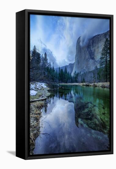 Clearing Storm at El Capitan, Yosemite Valley, California-Vincent James-Framed Premier Image Canvas