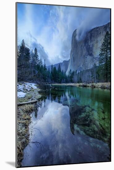 Clearing Storm at El Capitan, Yosemite Valley, California-Vincent James-Mounted Photographic Print