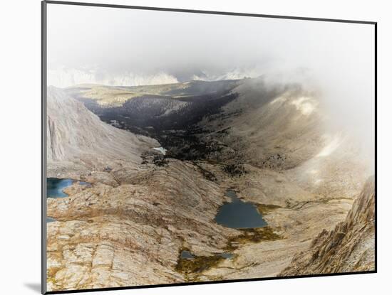 Clearing Storm Over Guitar Lake Below Mt Whitney, On The West Side Of The Sierra Nevada-Ron Koeberer-Mounted Photographic Print