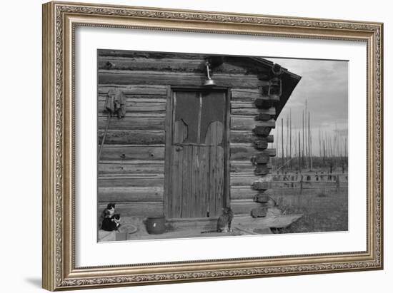 Clearing the Forest-Dorothea Lange-Framed Art Print