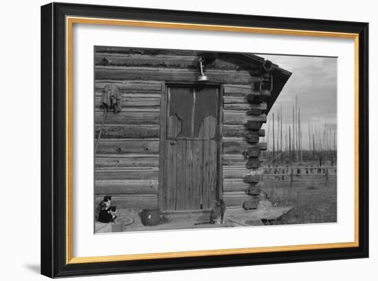 Clearing the Forest-Dorothea Lange-Framed Art Print