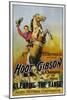 Clearing The Range, Hoot Gibson, 1931-null-Mounted Art Print