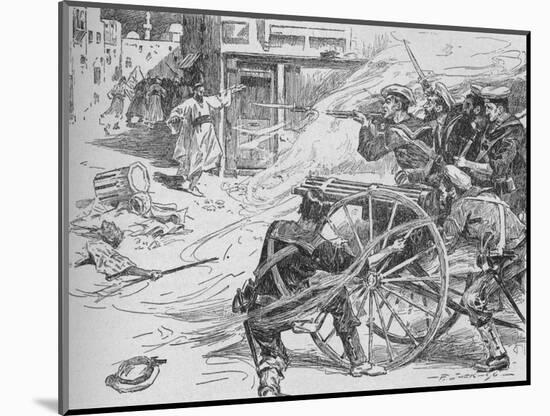 'Clearing the Streets of Alexandria', c1896, (1902)-Unknown-Mounted Giclee Print