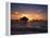 Clearwater Beach and Pier at Sunset, Florida, USA-Adam Jones-Framed Premier Image Canvas