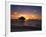 Clearwater Beach and Pier at Sunset, Florida, USA-Adam Jones-Framed Photographic Print