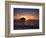 Clearwater Beach and Pier at Sunset, Florida, USA-Adam Jones-Framed Photographic Print