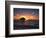 Clearwater Beach and Pier at Sunset, Florida, USA-Adam Jones-Framed Photographic Print