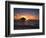 Clearwater Beach and Pier at Sunset, Florida, USA-Adam Jones-Framed Photographic Print