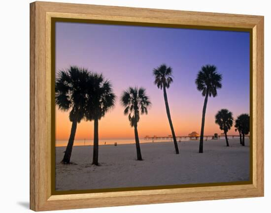 Clearwater Beach, Florida, USA-John Coletti-Framed Premier Image Canvas