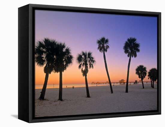 Clearwater Beach, Florida, USA-John Coletti-Framed Premier Image Canvas