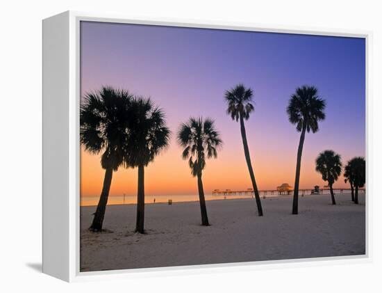 Clearwater Beach, Florida, USA-John Coletti-Framed Premier Image Canvas