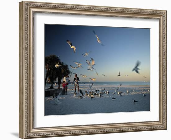 Clearwater Beach, Florida, USA-John Coletti-Framed Photographic Print