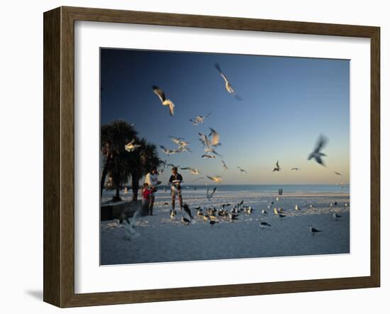 Clearwater Beach, Florida, USA-John Coletti-Framed Photographic Print