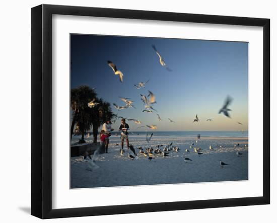 Clearwater Beach, Florida, USA-John Coletti-Framed Photographic Print