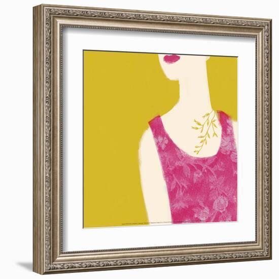 Cleavage-Nicole De Rueda-Framed Art Print