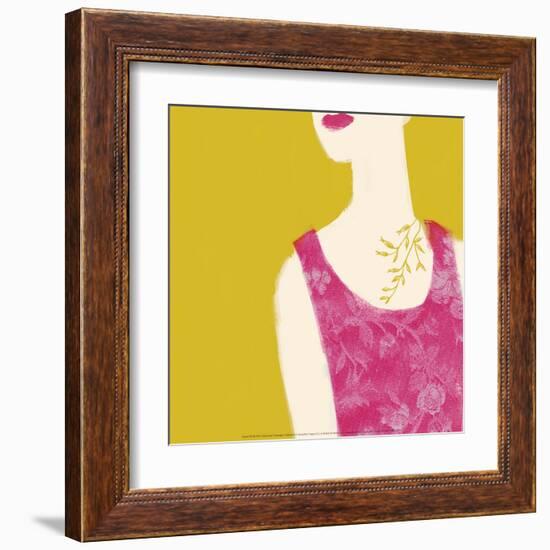 Cleavage-Nicole De Rueda-Framed Art Print