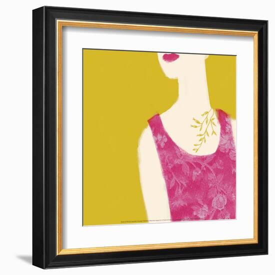 Cleavage-Nicole De Rueda-Framed Art Print