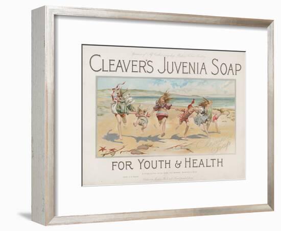 Cleaver's Juvenia Soap for Youth and Health-null-Framed Giclee Print