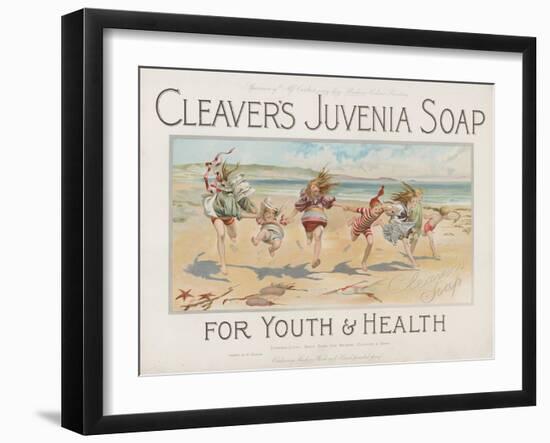 Cleaver's Juvenia Soap for Youth and Health-null-Framed Giclee Print