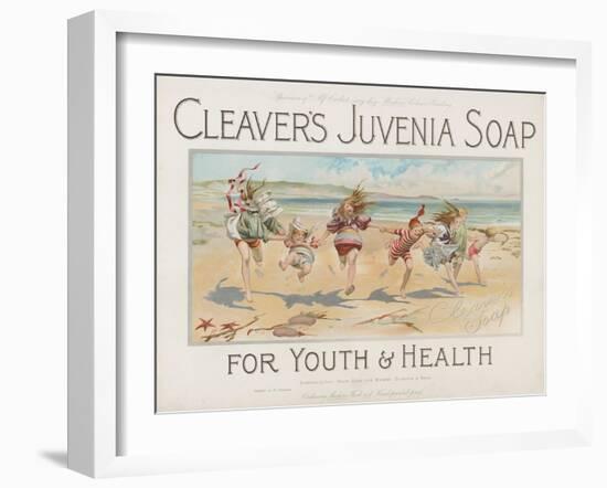 Cleaver's Juvenia Soap for Youth and Health-null-Framed Giclee Print