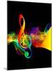 Clef Sheet Music-Wonderful Dream-Mounted Art Print