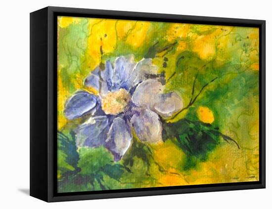 Clematis In The Evening Sun-Mary Smith-Framed Premier Image Canvas